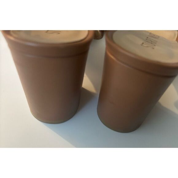 Stuart Weitzman Nearlybare Sandal in Tan Size 8 - Picture 6 of 8